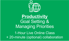 Time Management 1-hour Online class - Goal Setting and Prioritising for Success