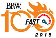 BRW Fast 100 list for 2015 logo