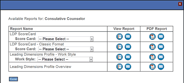 Recruitment - review and share results