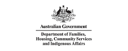 Dept. of Families, Community Services and Indigenous Affairs logo