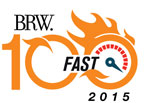 BRW Fast 100 List for 2015 logo